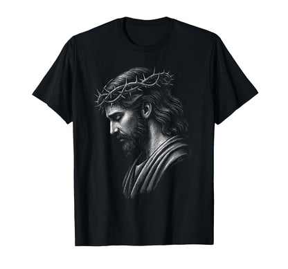 Jesus Face 90S Grunge Jesus Christ T-Shirt - Casual Everyday Wear Unisex - T-Shirt, Sweatshirt, Hoodie