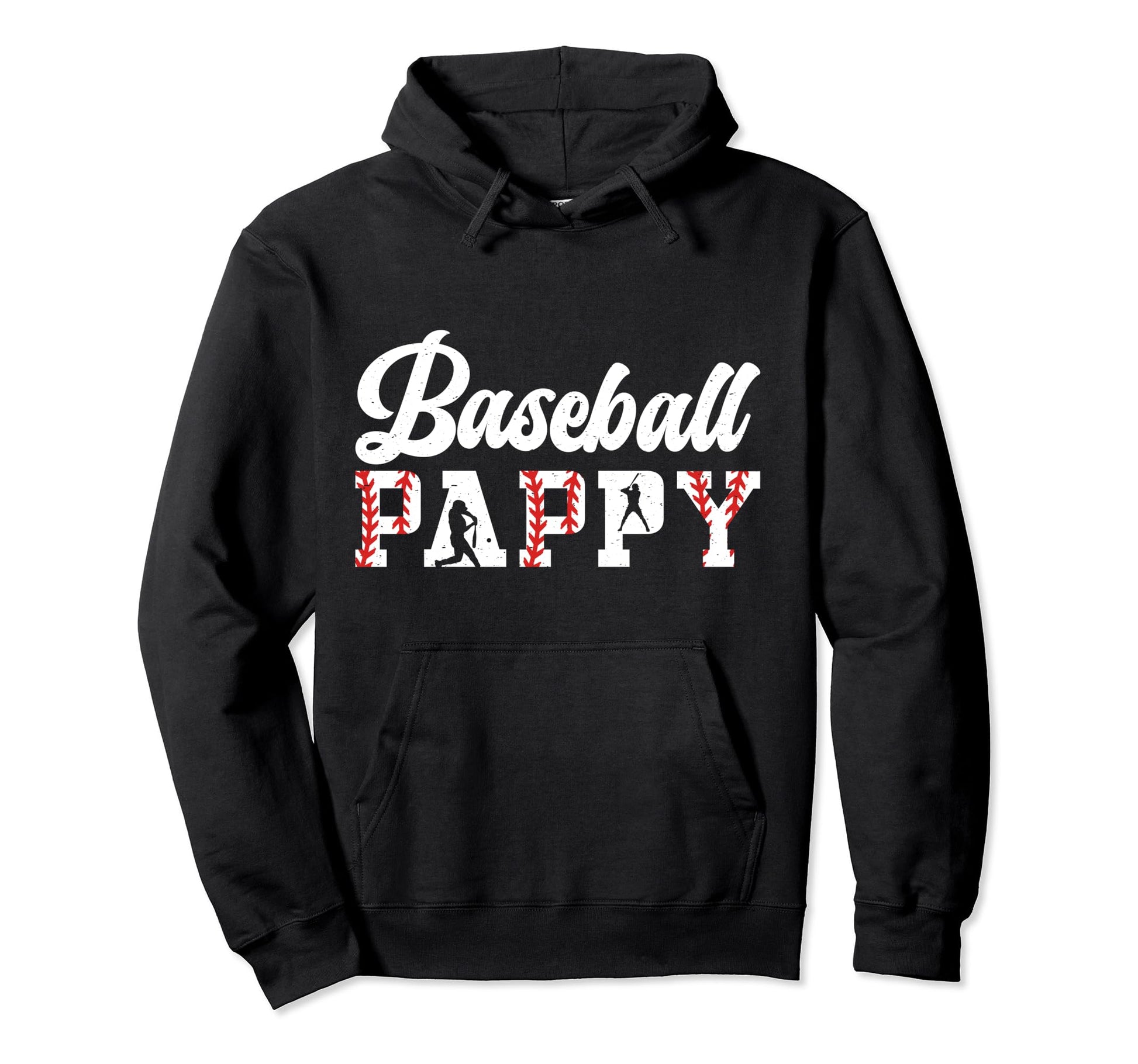 Baseball Pappy Grandpa Pappy Baseball Hoodie - Fun Novelty Design Unisex - T-Shirt, Sweatshirt, Hoodie
