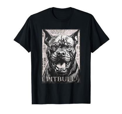 Y2K Streetwear Dog Pit Bull T-Shirt - Casual Everyday Wear Unisex - T-Shirt, Sweatshirt, Hoodie