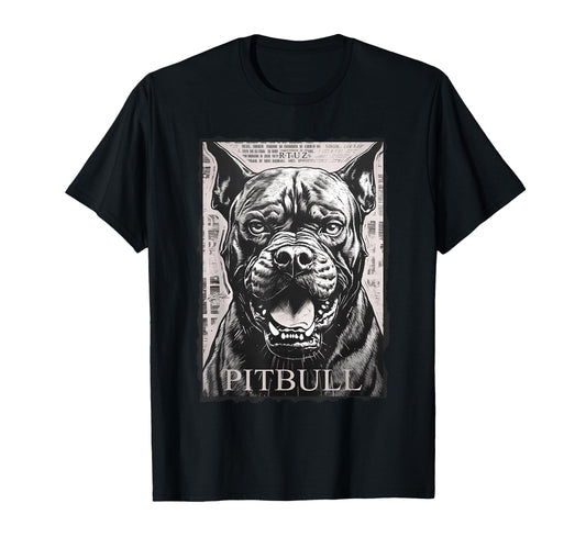 Y2K Streetwear Dog Pit Bull T-Shirt - Casual Everyday Wear Unisex - T-Shirt, Sweatshirt, Hoodie