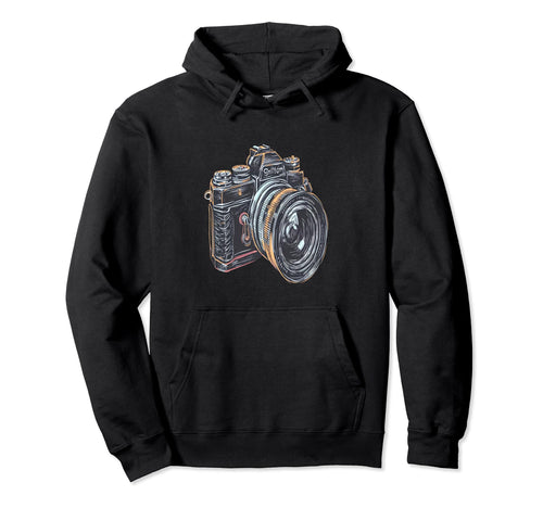 Photography Photographer Photos Camera Hoodie - Custom Art Print Unisex - T-Shirt, Sweatshirt, Hoodie