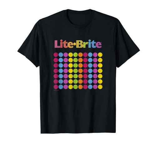 Lite Brite Toy Rainbow Dot Grid T-Shirt - Casual Everyday Wear for Adults - T-Shirt, Sweatshirt, Hoodie