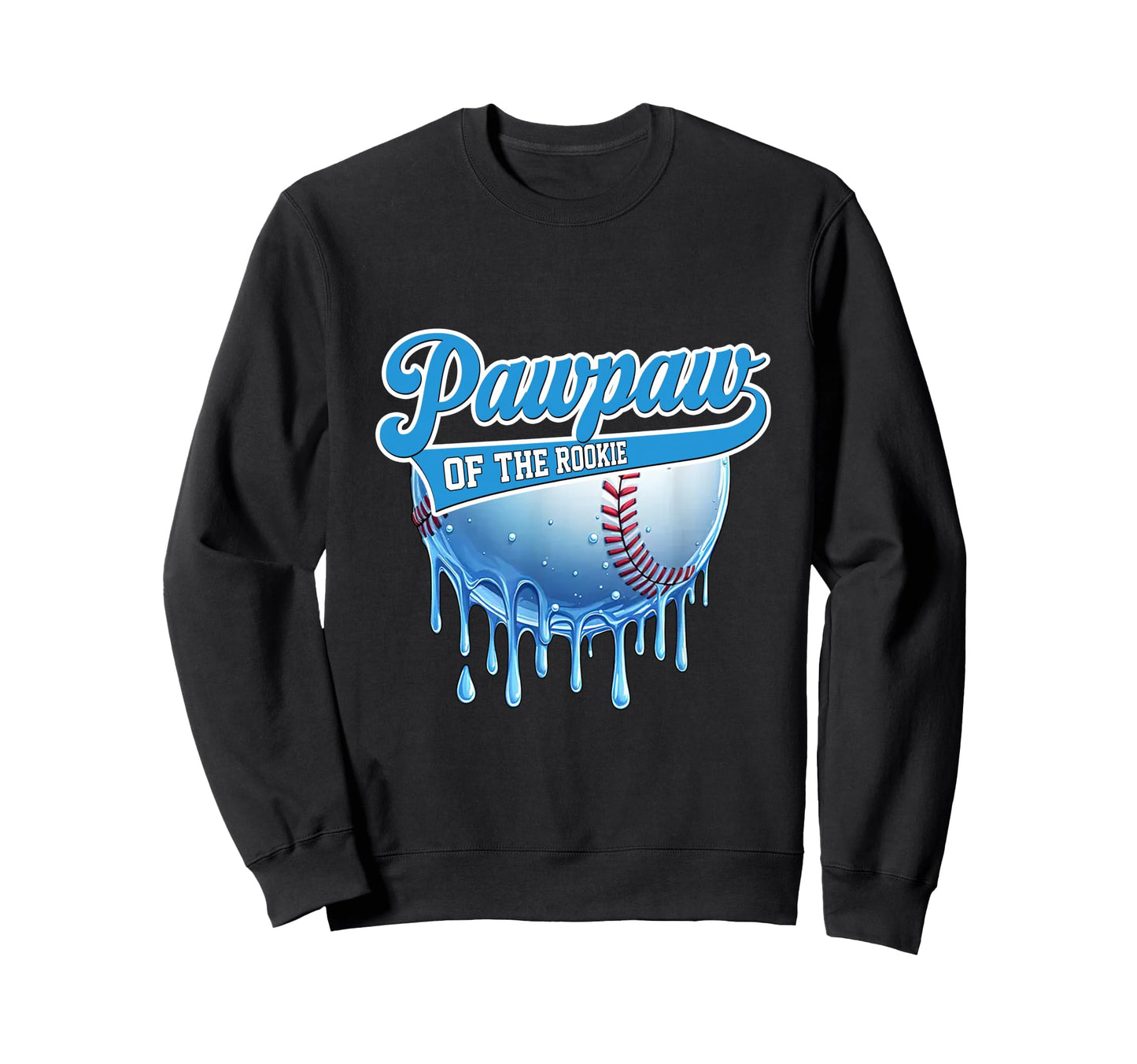 Pawpaw Rookie 1St Birthday Baseball Sweatshirt - Novelty Apparel Unisex - T-Shirt, Sweatshirt, Hoodie