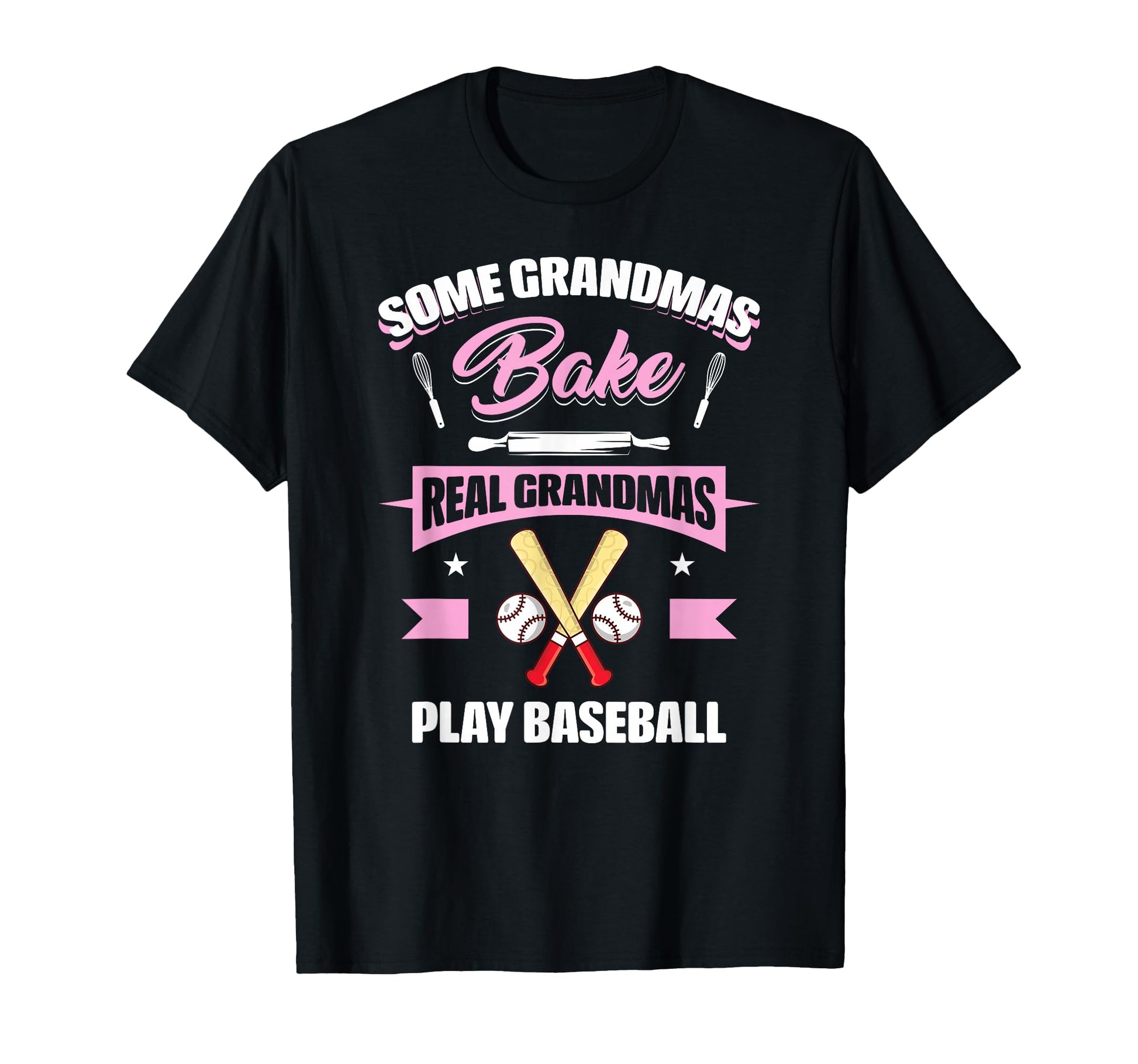 Some Grandmas Bake Real Grandmas Play T-Shirt - Minimalist Print Unisex - T-Shirt, Sweatshirt, Hoodie