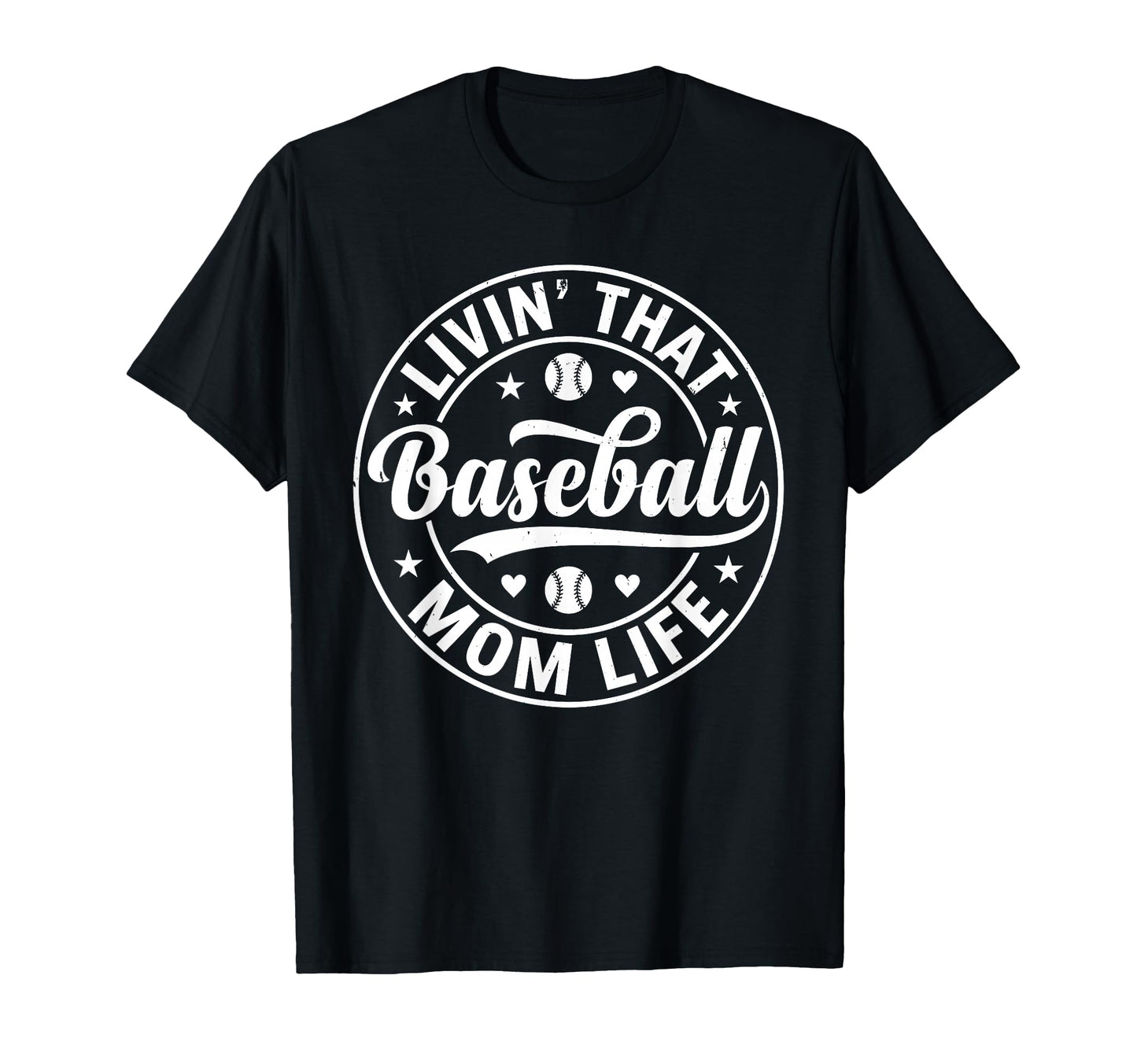 Baseball Mom Funny Birthday Mothers Day T-Shirt - Fun Novelty Design Unisex - T-Shirt, Sweatshirt, Hoodie