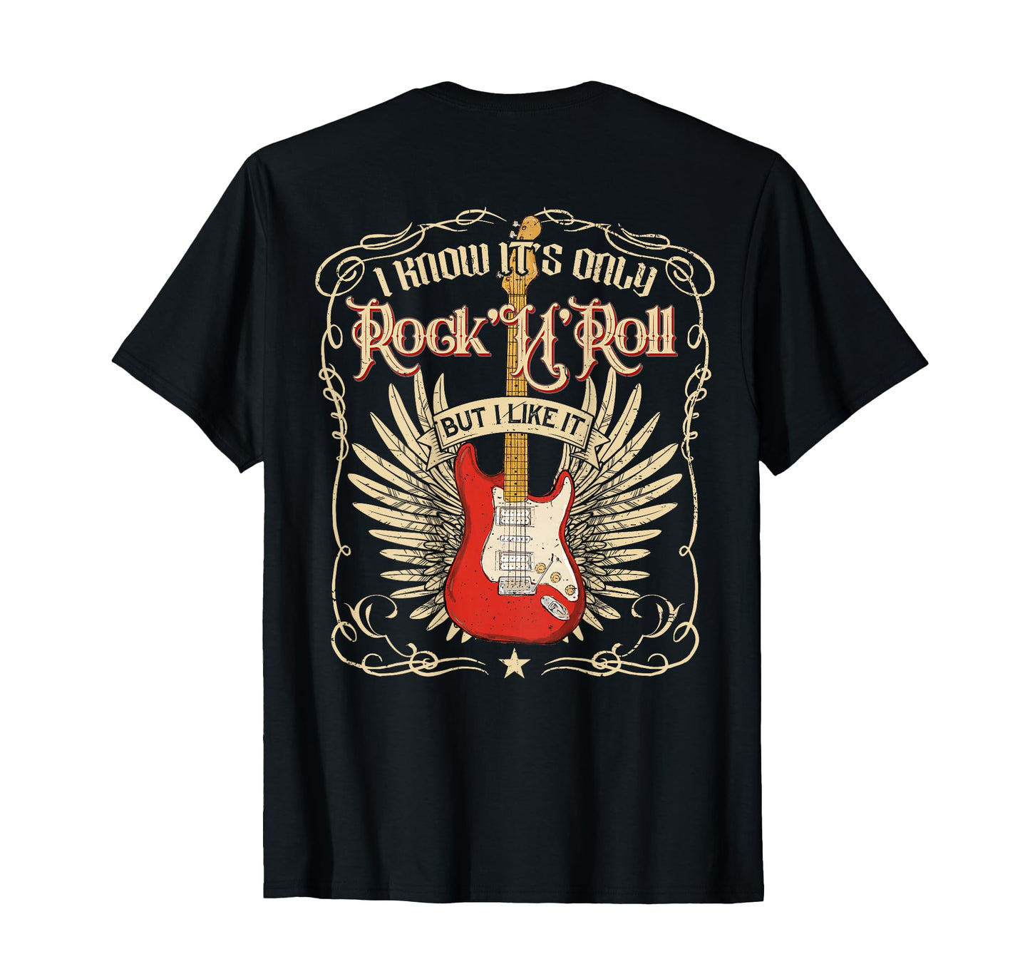 I Know Its Only Rocknroll But I Like T-Shirt - Unique Graphic for Adults - T-Shirt, Sweatshirt, Hoodie