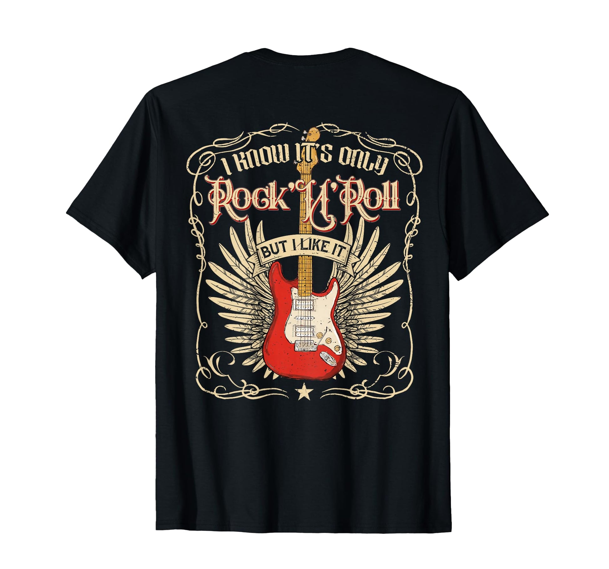 I Know Its Only Rocknroll But I Like T-Shirt - Unique Graphic for Adults - T-Shirt, Sweatshirt, Hoodie