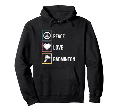 Funny Badminton Badminton Player T-Shirt - Minimalist Print Men Women - T-Shirt, Sweatshirt, Hoodie