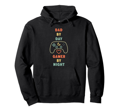 Dad Day Gamer Night Console Fan Hoodie - Custom Art Print Men Women - T-Shirt, Sweatshirt, Hoodie