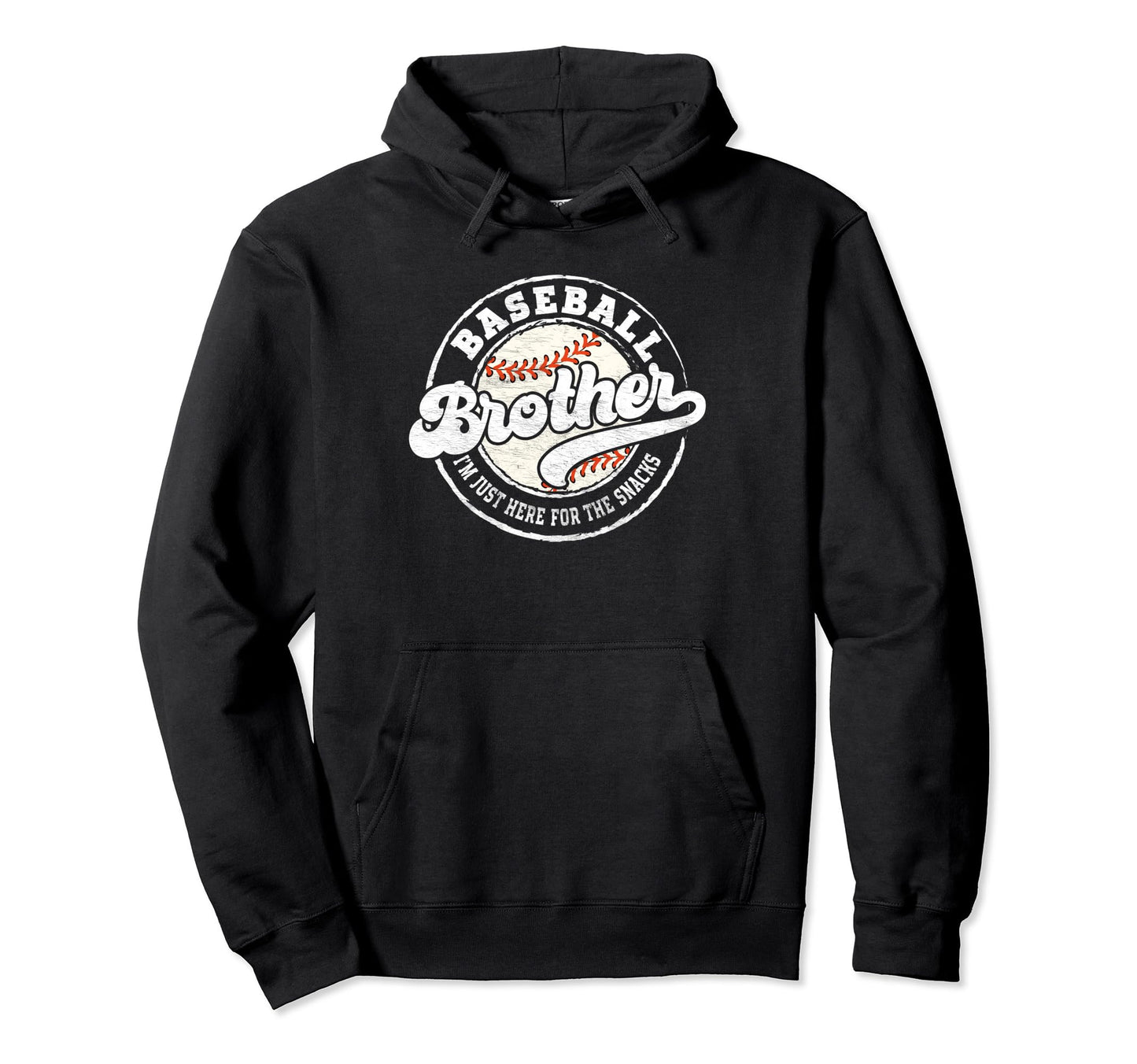Baseball Brother Matching Family Just Hoodie - Graphic Print for Adults - T-Shirt, Sweatshirt, Hoodie