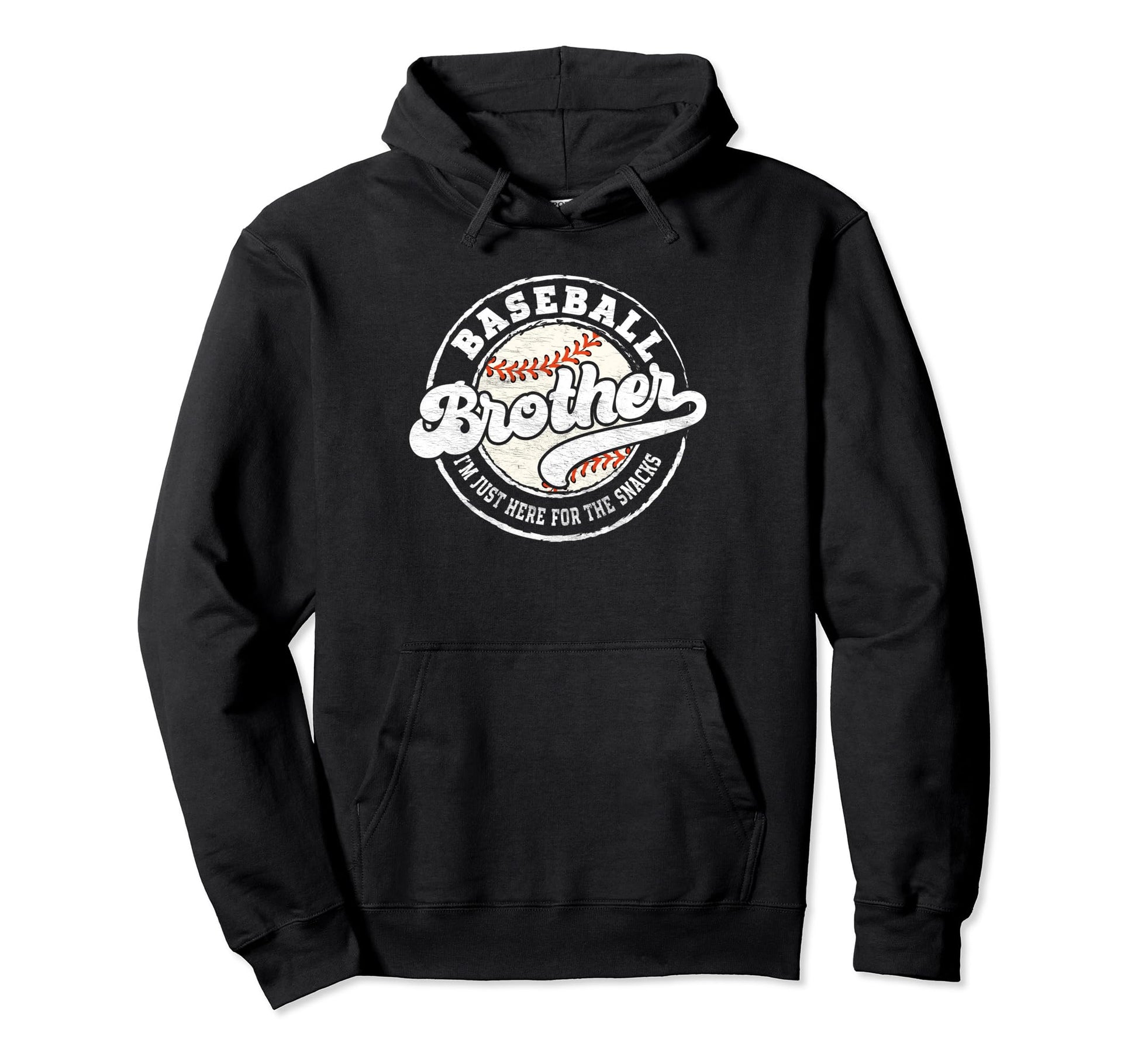 Baseball Brother Matching Family Just Hoodie - Graphic Print for Adults - T-Shirt, Sweatshirt, Hoodie