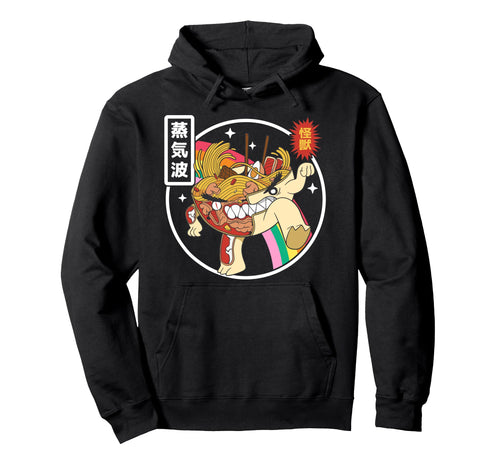 Angry Ramen Bowl X Ray Rainbow Japan Hoodie - Streetwear Style for Adults - T-Shirt, Sweatshirt, Hoodie