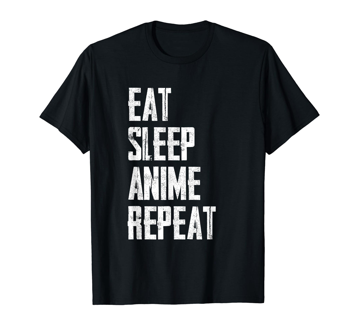 Eat Sleep Anime Repeat Japanese Aesthetic T-Shirt - Unique Graphic Unisex - T-Shirt, Sweatshirt, Hoodie