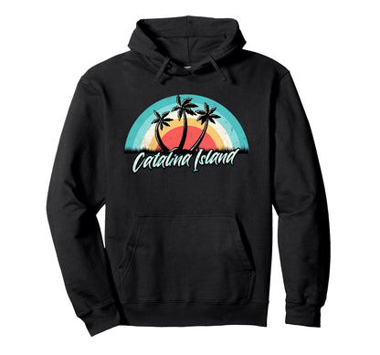 Matching Vacation Sunset Catalina Hoodie - Casual Everyday Wear Unisex - T-Shirt, Sweatshirt, Hoodie