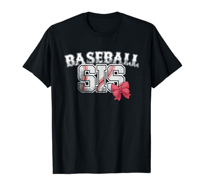 Baseball Sis T-Shirt - Minimalist Print Men Women - T-Shirt, Sweatshirt, Hoodie