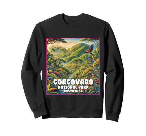Corcovado National Park Costa Rica Sweatshirt - Graphic Print Unisex - T-Shirt, Sweatshirt, Hoodie