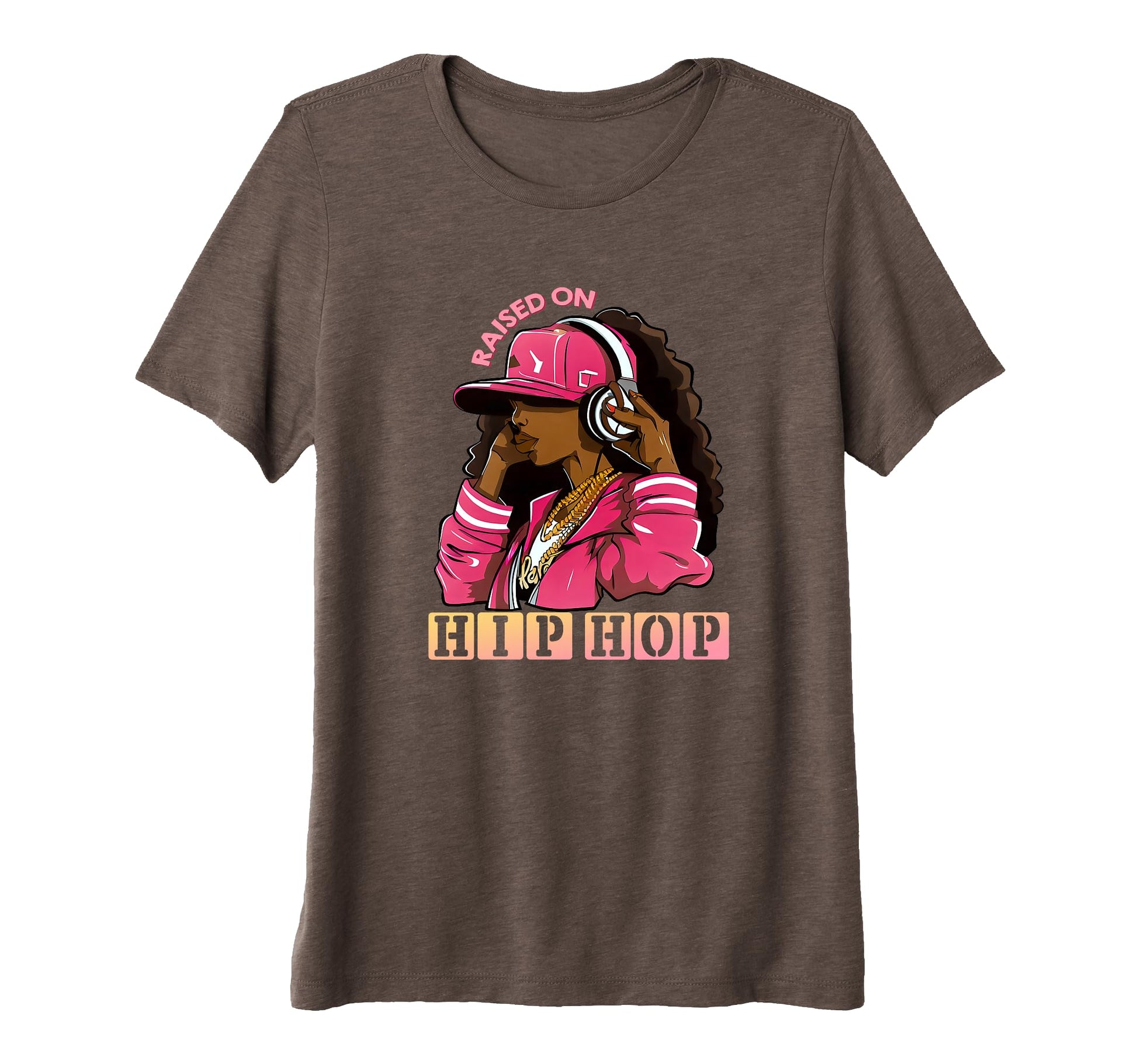 Womens Raised Hip Hop Old School Hip Hop T-Shirt - Streetwear Style Unisex - T-Shirt, Sweatshirt, Hoodie