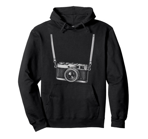 Camera Photographer Funny Creative Hoodie - Fun Novelty Design for Adults - T-Shirt, Sweatshirt, Hoodie