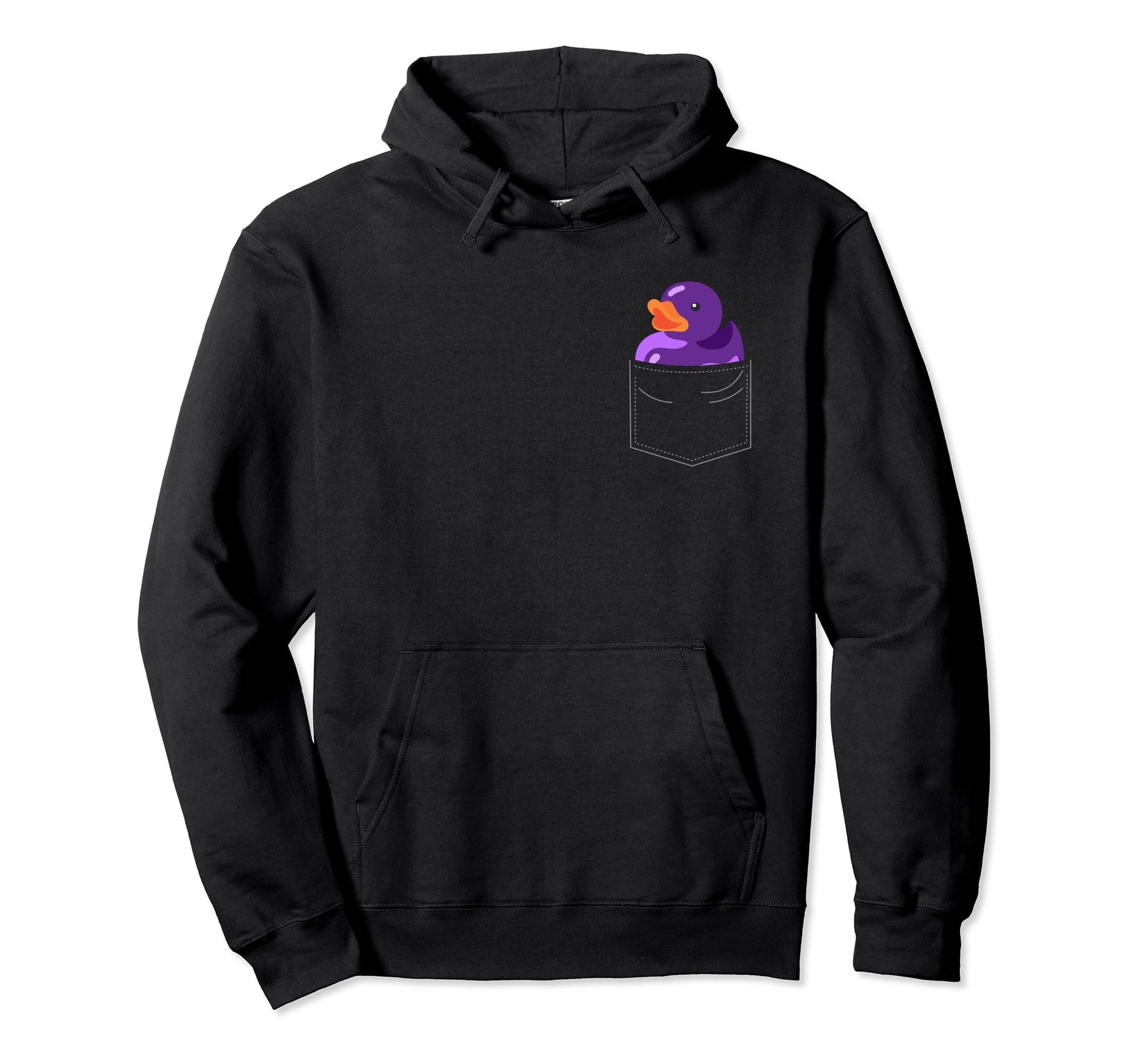 Yellow Rainbow Rubber Duck 70S 80S Funny Hoodie - Trendy Graphic Unisex - T-Shirt, Sweatshirt, Hoodie