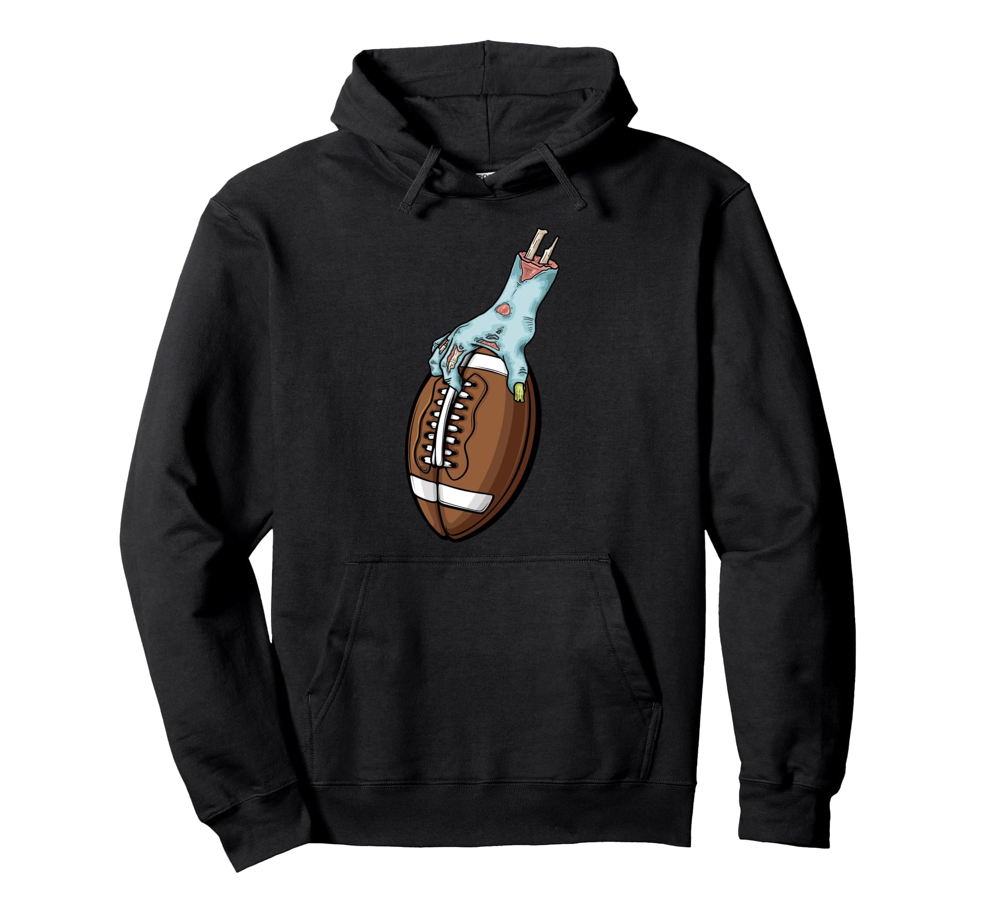 Zombie Football Mom Halloween Season Hoodie - Unique Graphic Men Women - T-Shirt, Sweatshirt, Hoodie
