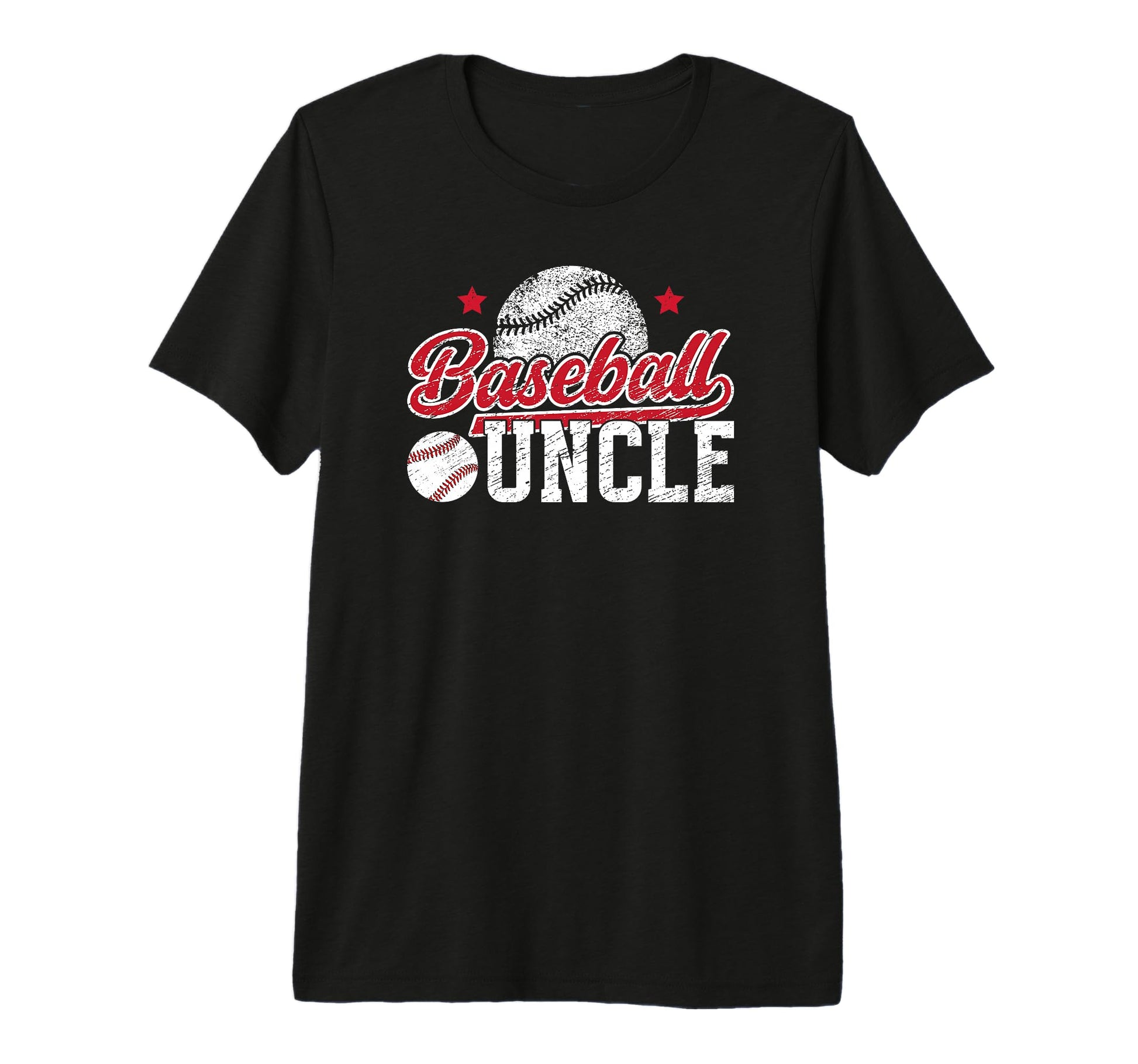Mens Baseball Uncle Best Uncle Baseball T-Shirt - Minimalist Print Unisex - T-Shirt, Sweatshirt, Hoodie
