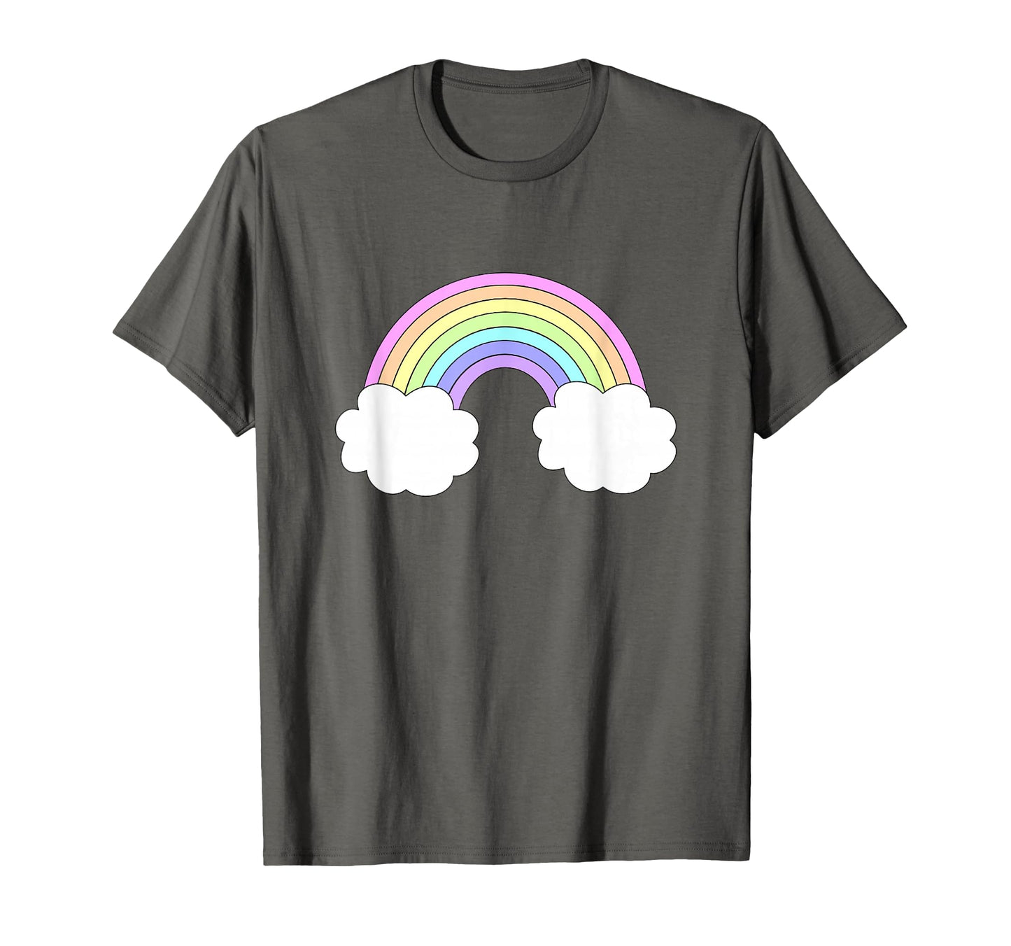 Pastel Colors Rainbow T-Shirt - Novelty Apparel Unisex - T-Shirt, Sweatshirt, Hoodie