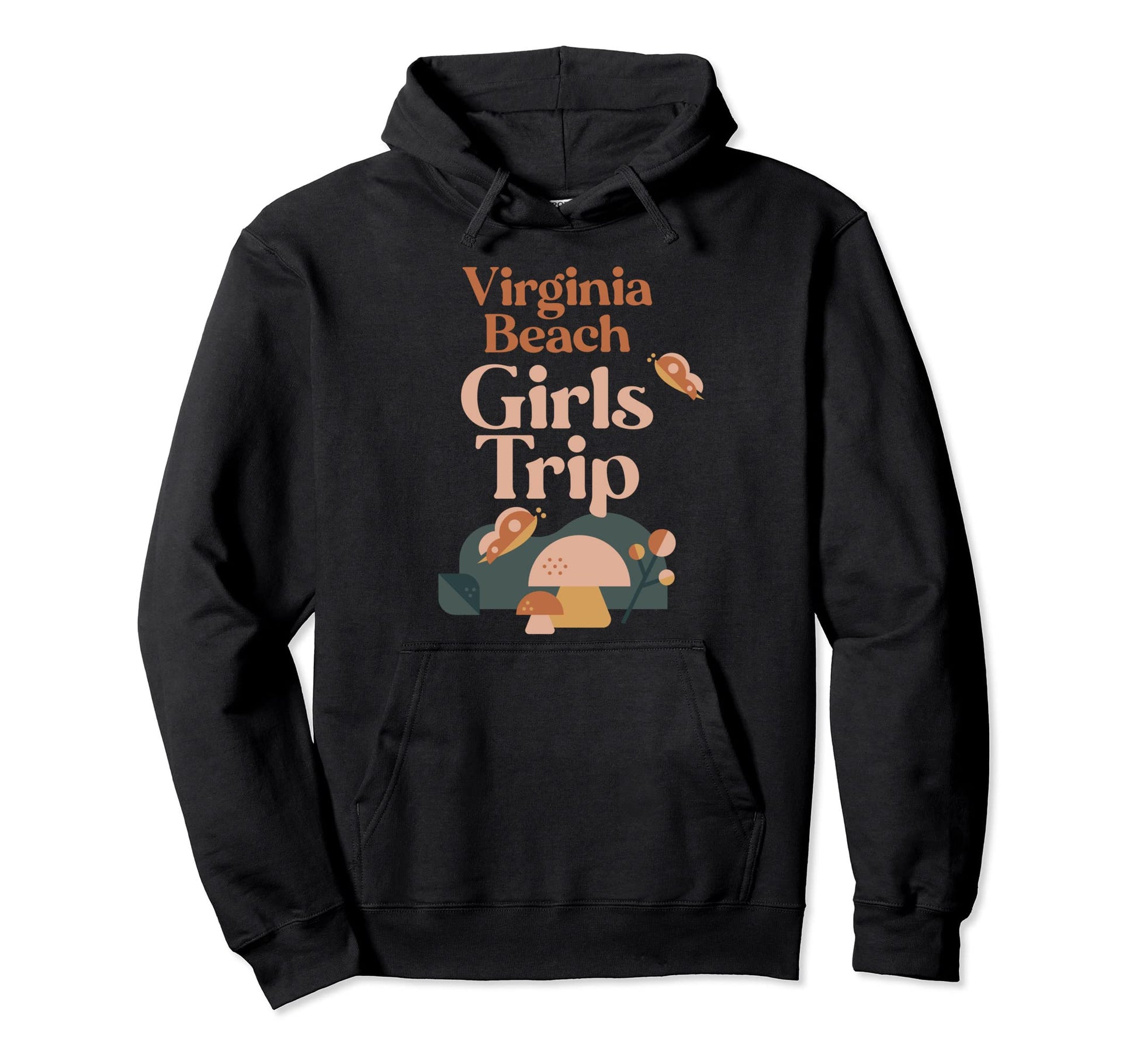 Virginia Beach Trip Matching Hoodie - Casual Everyday Wear for Adults - T-Shirt, Sweatshirt, Hoodie