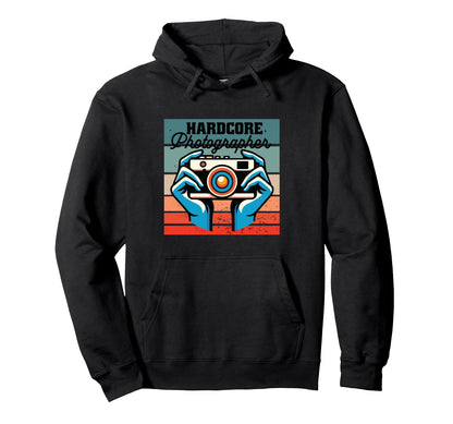 Photographer Camera Hands Lens Camera Hoodie - Graphic Print Men Women - T-Shirt, Sweatshirt, Hoodie