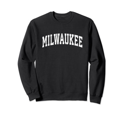 Milwaukee Wisconsin Wi Varsity Sweatshirt - Trendy Graphic Men Women - T-Shirt, Sweatshirt, Hoodie