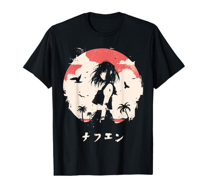 Goth Grunge Demon Anime Waifu T-Shirt - Fun Novelty Design Men Women - T-Shirt, Sweatshirt, Hoodie