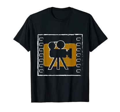 Camera Filmmaker T-Shirt - Graphic Print for Adults - T-Shirt, Sweatshirt, Hoodie