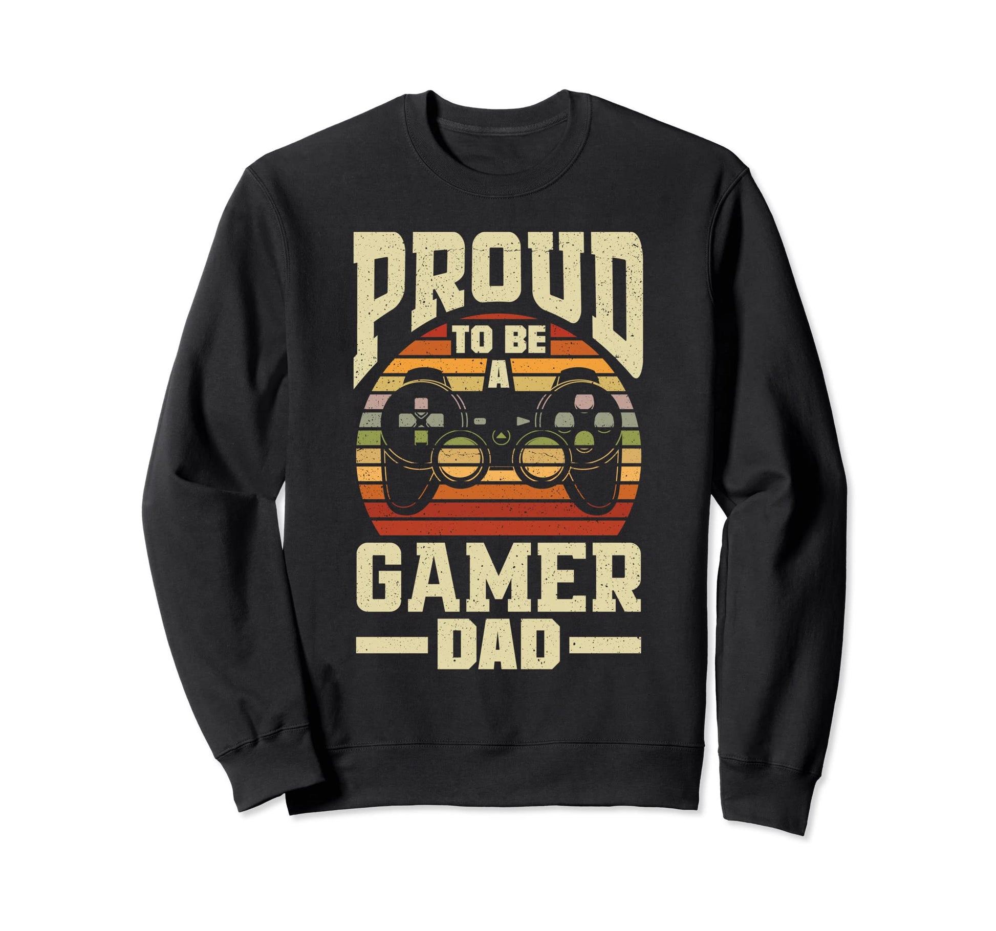 Gamer Dad Fathers Day Video Games Sweatshirt - Minimalist Print Unisex - T-Shirt, Sweatshirt, Hoodie