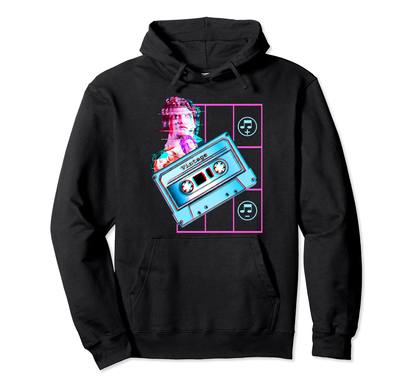 Greek Statue Vaporwave Aesthetic Japanese Hoodie - Trendy Graphic Unisex - T-Shirt, Sweatshirt, Hoodie