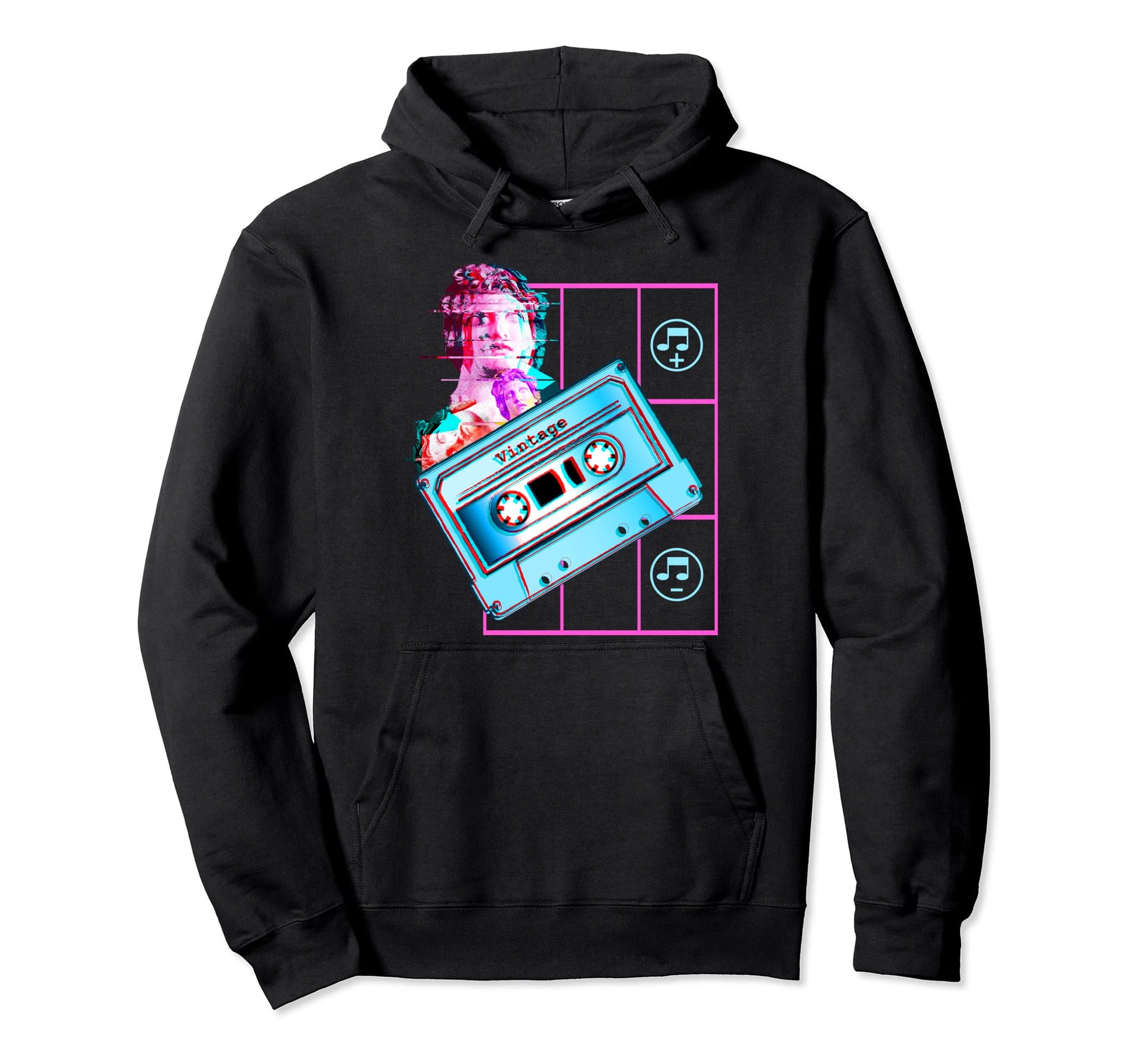 Greek Statue Vaporwave Aesthetic Japanese Hoodie - Trendy Graphic Unisex - T-Shirt, Sweatshirt, Hoodie