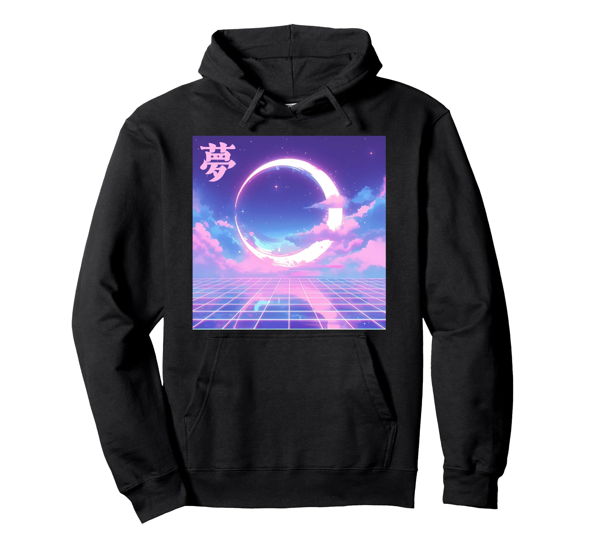 Dream Crescent Moon Dreamy Night Sky Hoodie - Graphic Print for Adults - T-Shirt, Sweatshirt, Hoodie