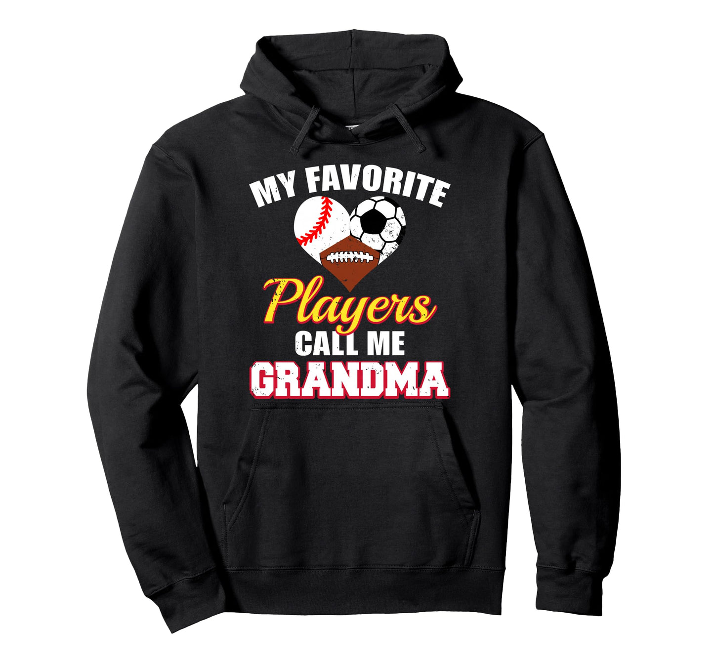 My Favorite Players Baseball Soccer Hoodie - Minimalist Print Men Women - T-Shirt, Sweatshirt, Hoodie
