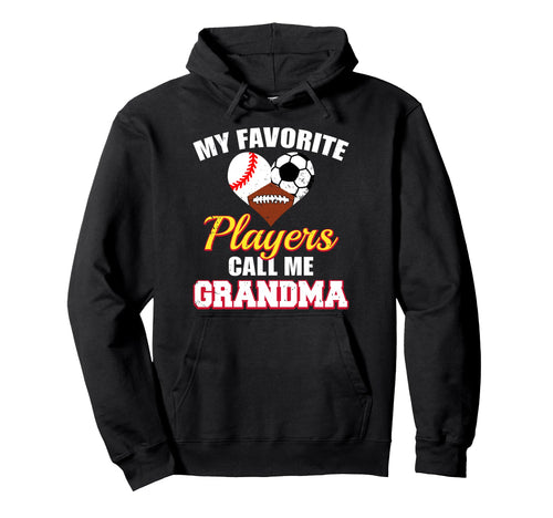 My Favorite Players Baseball Soccer Hoodie - Minimalist Print Men Women - T-Shirt, Sweatshirt, Hoodie