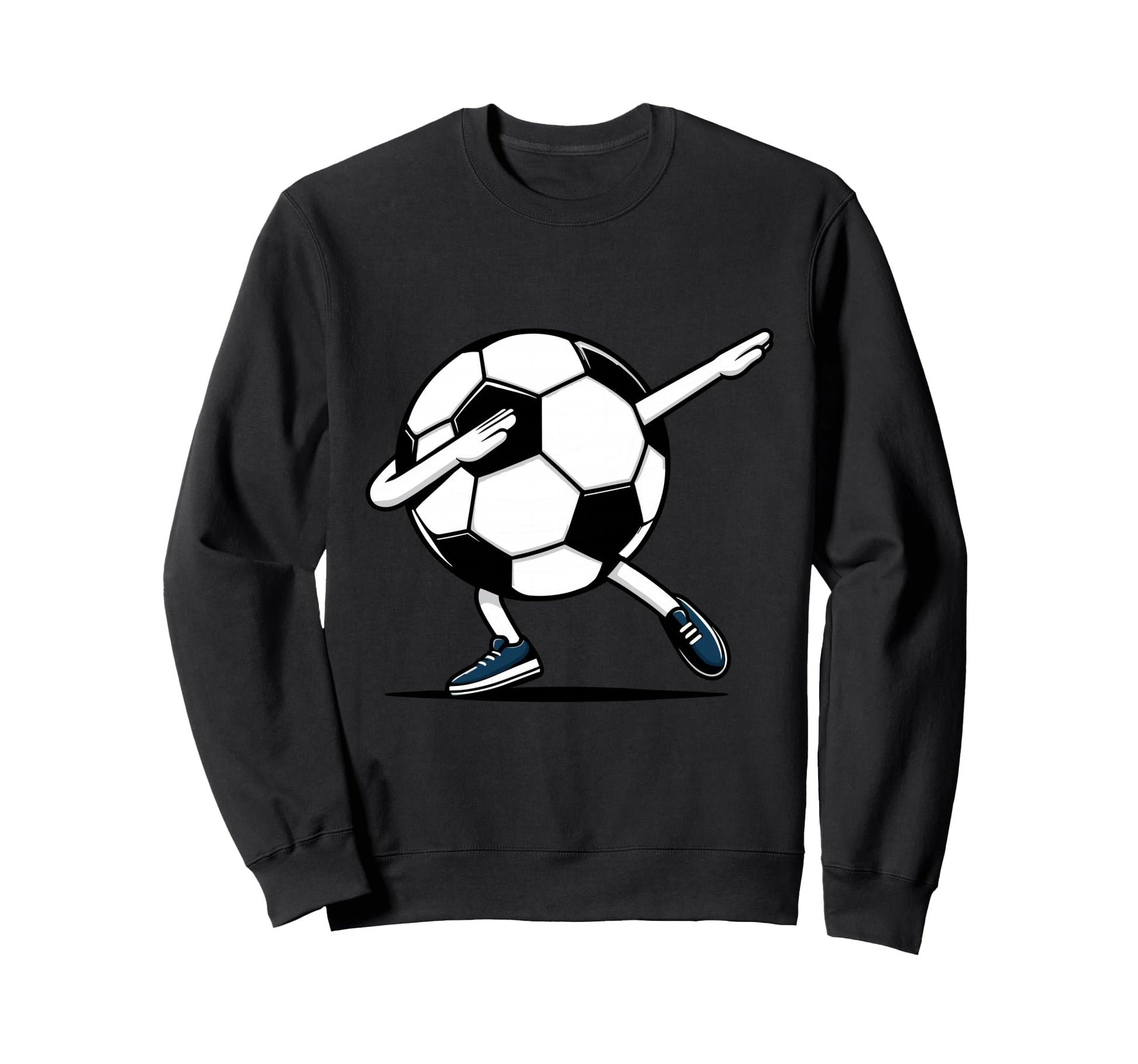 Dabbing Soccer Game Day Soccer Sweatshirt - Custom Art Print for Adults - T-Shirt, Sweatshirt, Hoodie
