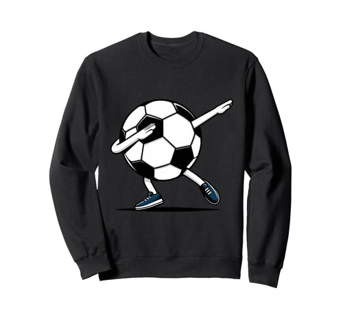 Dabbing Soccer Game Day Soccer Sweatshirt - Custom Art Print for Adults - T-Shirt, Sweatshirt, Hoodie
