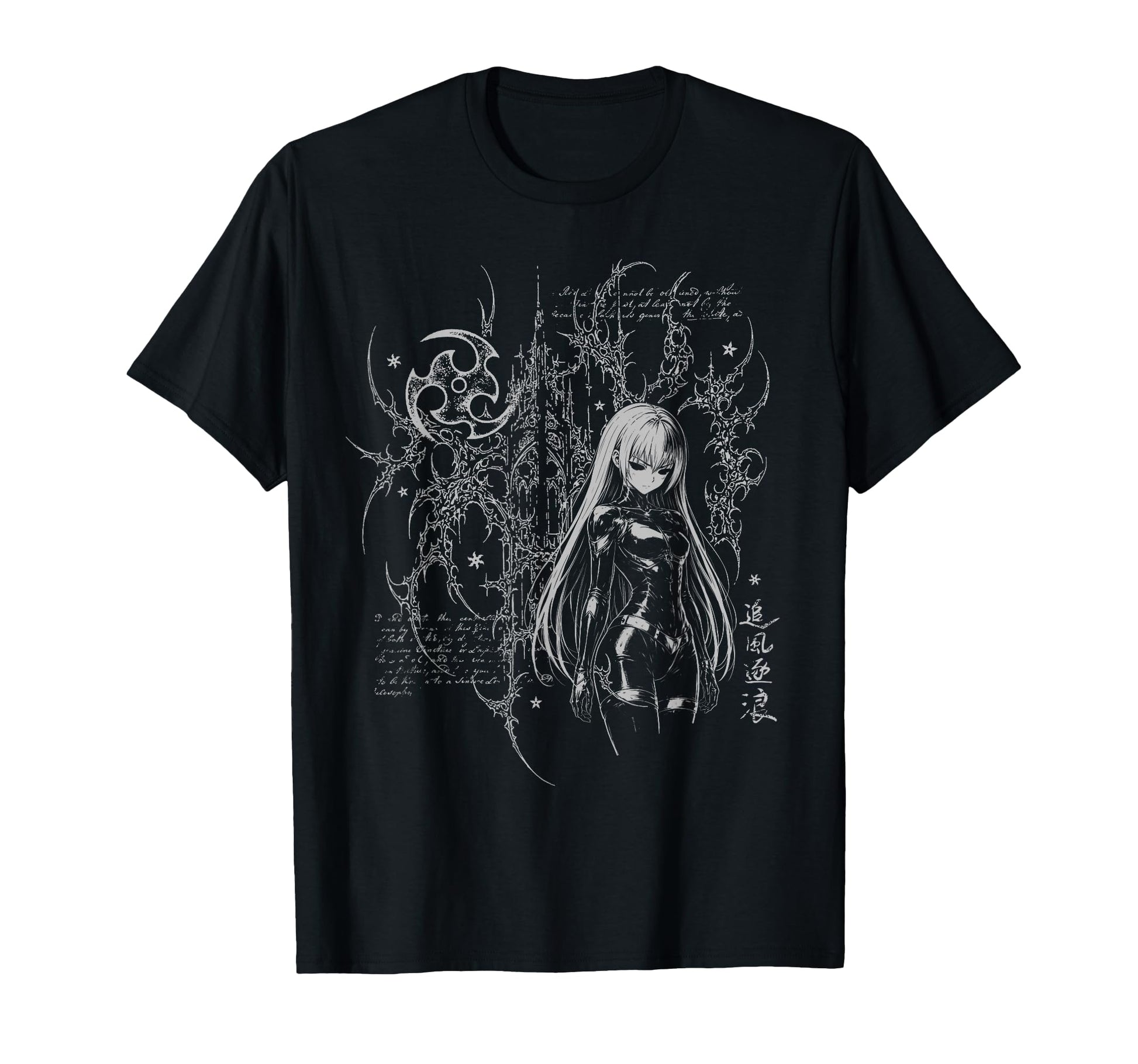 Y2K Grunge Anime Goth Alt Sigilism Japanese T-Shirt - Graphic Print Unisex - T-Shirt, Sweatshirt, Hoodie