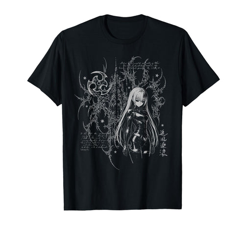 Y2K Grunge Anime Goth Alt Sigilism Japanese T-Shirt - Graphic Print Unisex - T-Shirt, Sweatshirt, Hoodie