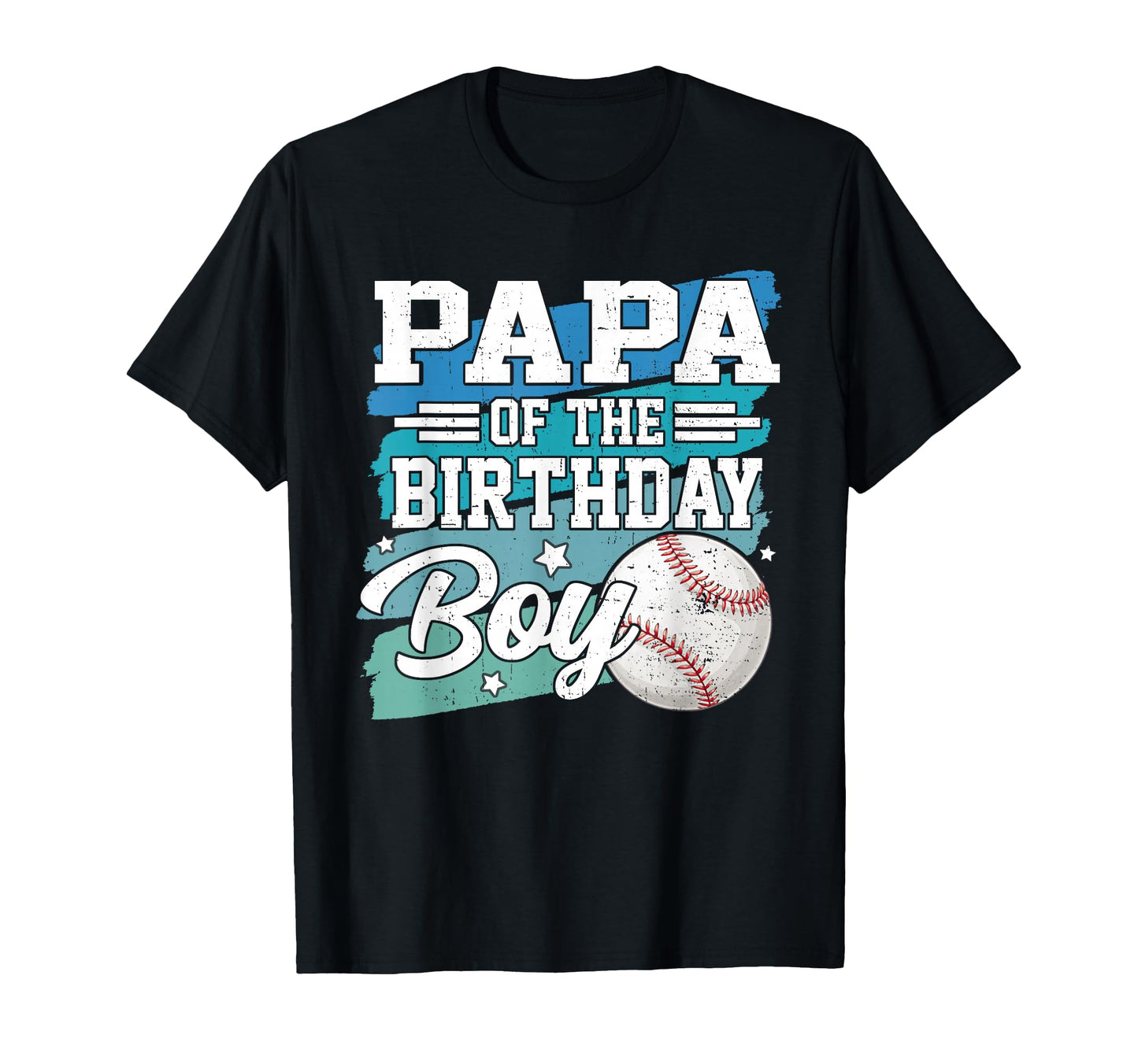 Papa Birthday Baseball Family Matching T-Shirt - Trendy Graphic for Adults - T-Shirt, Sweatshirt, Hoodie