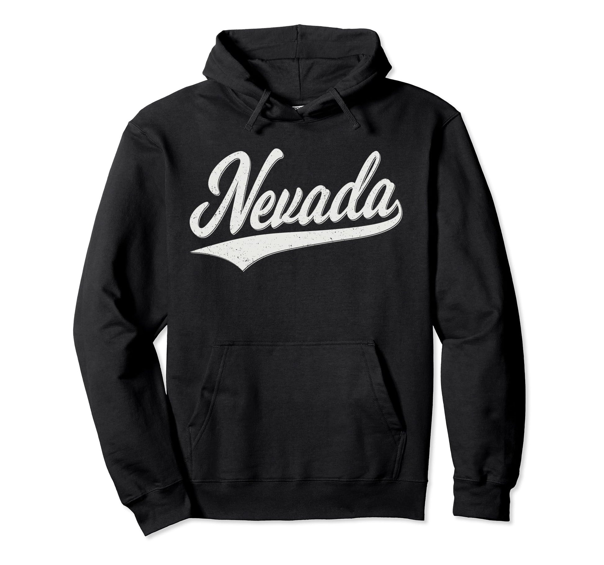 Nevada Varsity Script Sports Hoodie - Minimalist Print Unisex - T-Shirt, Sweatshirt, Hoodie