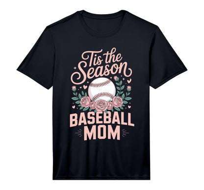 Mens Tis Season Baseball Mom T-Shirt - Fun Novelty Design for Adults - T-Shirt, Sweatshirt, Hoodie