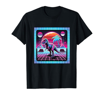 Retrowave Synthwave Aesthetic T-Shirt - Fun Novelty Design Unisex - T-Shirt, Sweatshirt, Hoodie