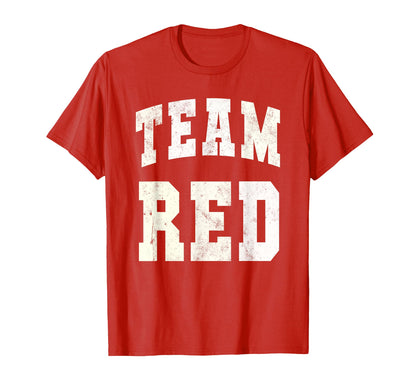 Football Team Red Field Day Go Spirit T-Shirt - Graphic Print for Adults - T-Shirt, Sweatshirt, Hoodie