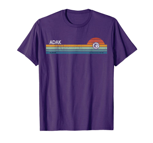 Adak Alaska Usa America Sunset T-Shirt - Casual Everyday Wear Unisex - T-Shirt, Sweatshirt, Hoodie