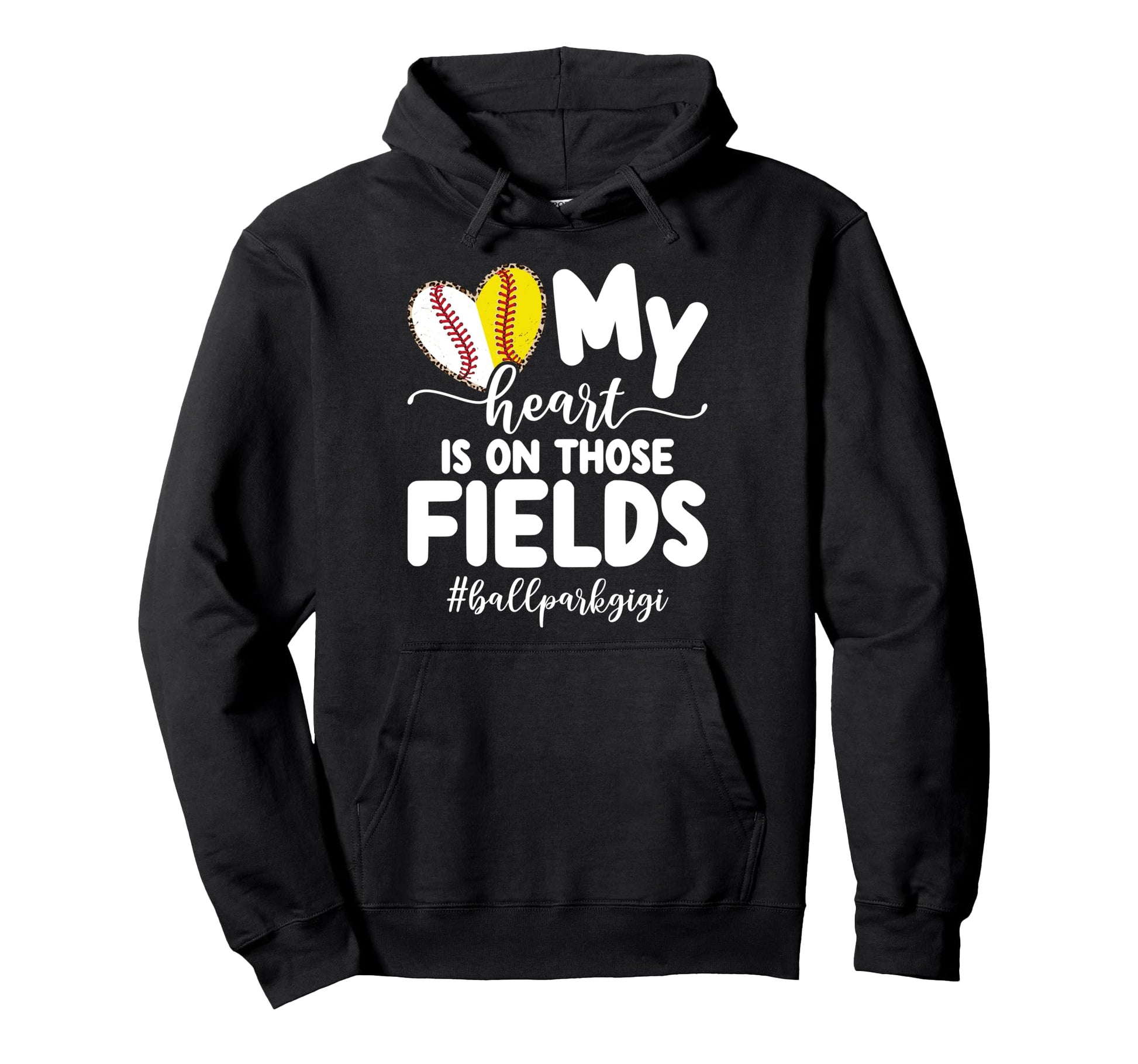 Those Fields Ballpark Gigi Baseball Hoodie - Streetwear Style for Adults - T-Shirt, Sweatshirt, Hoodie