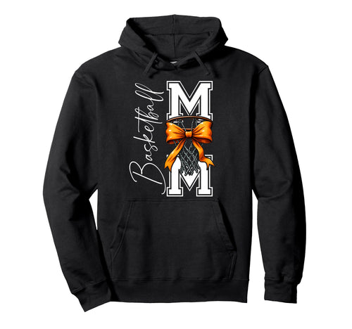 Basketball Mom Game Day Funny Basketball Hoodie - Unique Graphic Men Women - T-Shirt, Sweatshirt, Hoodie