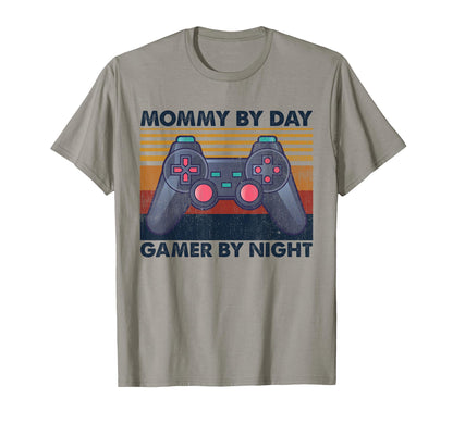 Mommy Day Gamer Night Funny Gaming T-Shirt - Aesthetic Graphic Men Women - T-Shirt, Sweatshirt, Hoodie
